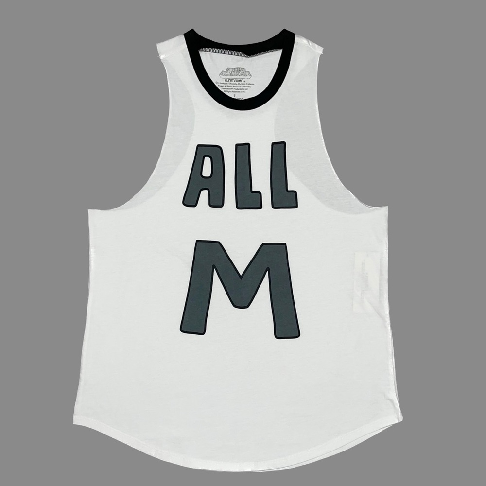My Hero Academia Anime All Might Tank Top Small NWT
